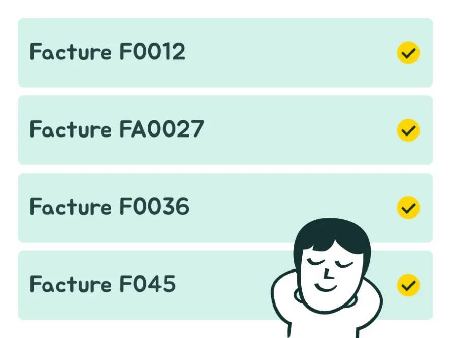 With Sanso: invoices arrive automatically in Float