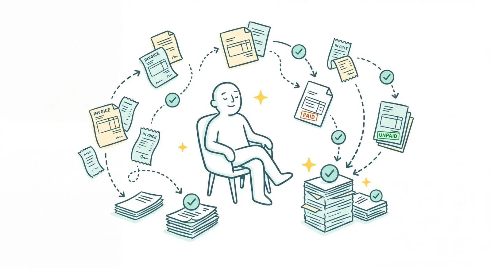 Dématérialisation des factures pilotée par IA : capture, lecture et archivage automatiques des factures pour PME