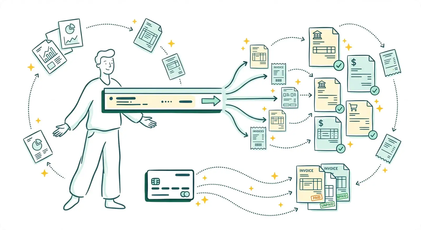 Rapprochement Stripe automatisé : un virement global Stripe ventilé sur les factures clients dans votre outil comptable