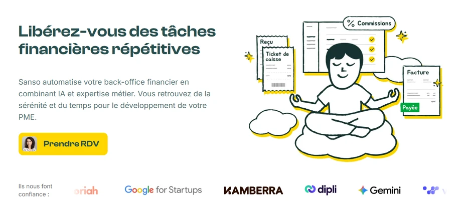 Sanso : externalisation des opérations financières